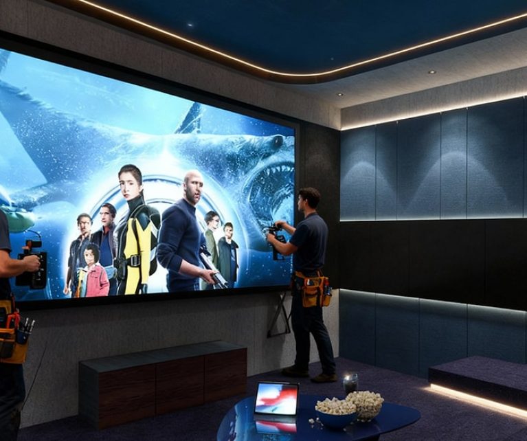 Our certified technicians go beyond installation-delivering flawless integration, precision calibration, and hidden wiring. We follow global standards to ensure seamless acoustic, video, and smart-home performance in every setup.